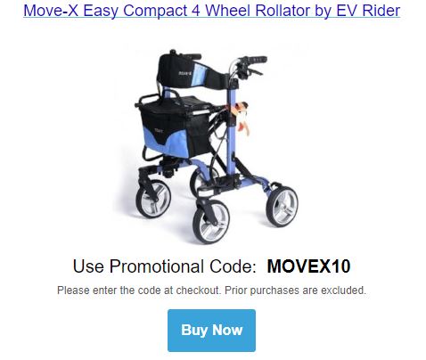 Move-X Rollator EV Rider